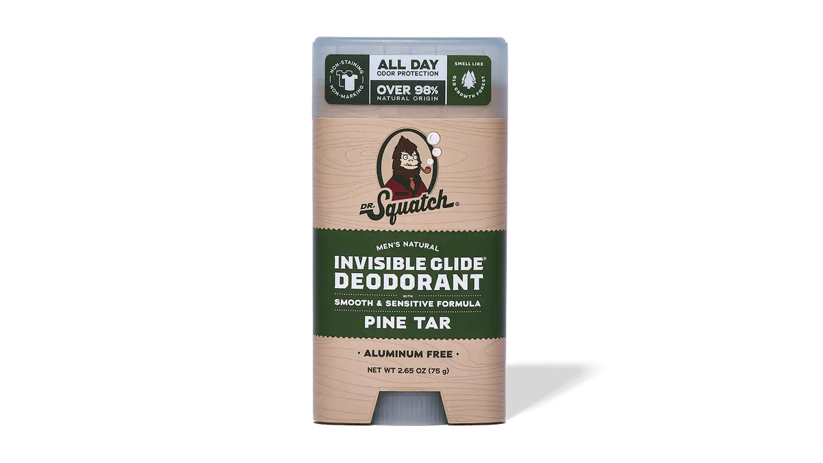Pine Tar Invisible Glide Deodorant