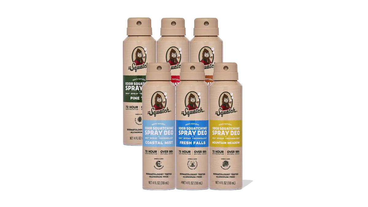 Spray Deodorant 6-Pack