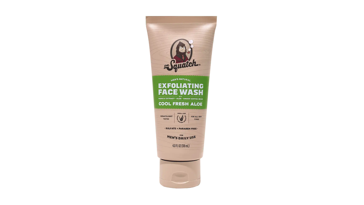 Cool Fresh Aloe Exfoliating Face Wash
