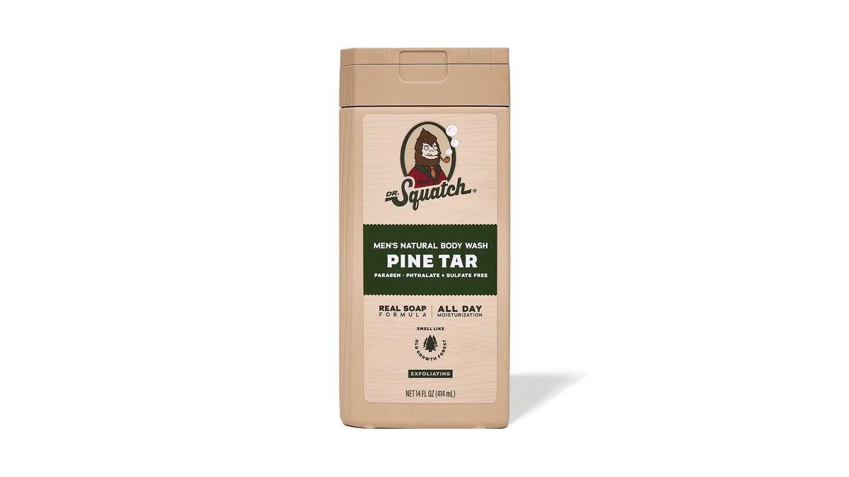 14 oz Pine Tar Exfoliating Body Wash