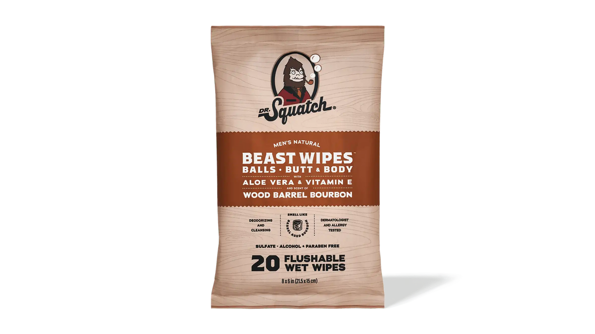 Wood Barrel Bourbon Wipes
